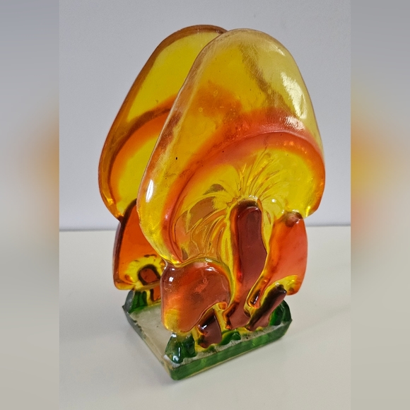 Vintage Other - Amazing Vintage Lucite Mushroom Napkin Holder